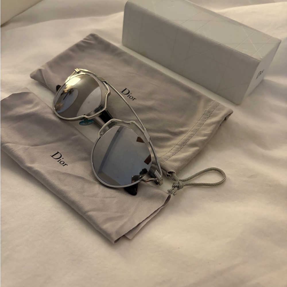 Dior Silver So Real Sunglasses